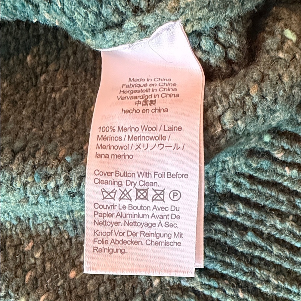 J. Crew x Wallace & Barnes Forest Green Knit Sweater - Picture 4 of 5